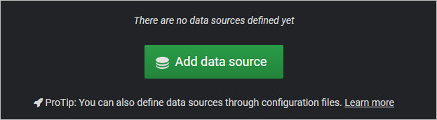 Добавляем источник данных в Grafana Добавляем источник данных в Grafana