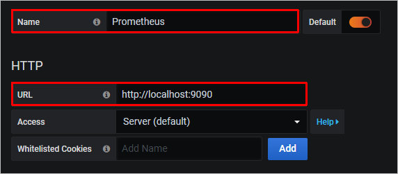 Прописываем настройки для интеграции с prometheus